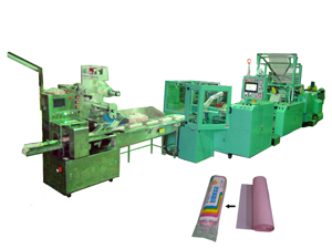 Acerpack Sheng Fon: Global compact bag coreless on roll machine