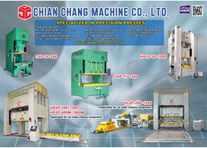 CHIAN CHANG MACHINE: H-FRAME DOUBLE CRANK PRECISION POWER PRESS