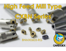 CARBIDEX: CXBN high feed milling cutter