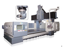 SIGMA : CNC Double Column Machining Center with Auto Swing Divided Angle Head